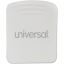Universal Fabric Panel Wall Clips, 25 Sheet Capacity, White, 20/Pack 1
