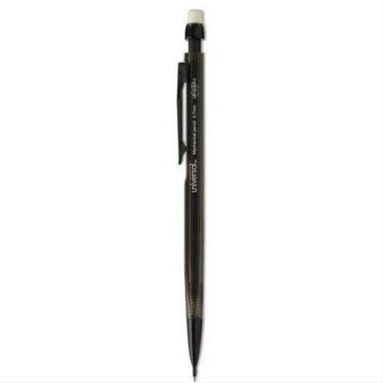 Universal Mechanical Pencil, 0.7 mm, HB (#2), Black Lead, Smoke/Black Barrel, Dozen 1