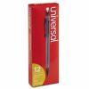 Universal Mechanical Pencil, 0.7 mm, HB (#2), Black Lead, Smoke/Black Barrel, Dozen 3
