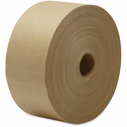 Universal Gummed Kraft Sealing Tape, 3" Core, 3" x 600 ft, Brown, 10/Carton 1