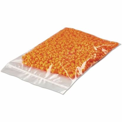 Universal Reclosable Poly Bags, Zipper-Style Closure, 2 mil, 2" x 3" , Clear, 1,000/Carton 1