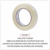 Universal 120# Utility Grade Filament Tape, 3" Core, 24 mm x 54.8 m, Clear 3