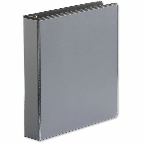 Universal Deluxe Easy-to-Open D-Ring View Binder, 3 Rings, 1.5" Capacity, 11 x 8.5, Black 1