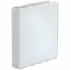Universal Deluxe Easy-to-Open D-Ring View Binder, 3 Rings, 1.5" Capacity, 11 x 8.5, White 1