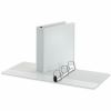 Universal Deluxe Easy-to-Open D-Ring View Binder, 3 Rings, 2" Capacity, 11 x 8.5, White 2