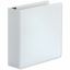 Universal Deluxe Easy-to-Open D-Ring View Binder, 3 Rings, 3" Capacity, 11 x 8.5, White 1
