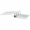 Universal Deluxe Easy-to-Open D-Ring View Binder, 3 Rings, 3" Capacity, 11 x 8.5, White 3