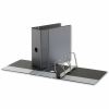 Universal Deluxe Easy-to-Open D-Ring View Binder, 3 Rings, 5" Capacity, 11 x 8.5, Black 2
