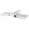 Universal Deluxe Easy-to-Open D-Ring View Binder, 3 Rings, 5" Capacity, 11 x 8.5, White 3