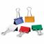 Universal Binder Clips with Storage Tub, Medium, Assorted Colors, 24/Pack 1