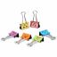 Universal Emoji Themed Binder Clips with Storage Tub, Medium, Assorted Colors, 42/Pack 1