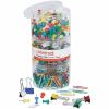 Universal Binder Clip/Paper Clip/Push Pin Set 2