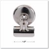 Universal Bulldog Magnetic Clips, Small, Nickel, 18/Pack 2
