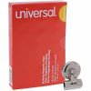 Universal Bulldog Magnetic Clips, Small, Nickel, 18/Pack 3