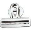 Universal Bulldog Magnetic Clips, Medium, Nickel, 12/Pack 1