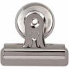 Universal Bulldog Magnetic Clips, Medium, Nickel, 12/Pack 6