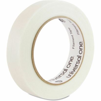 Universal 350# Premium Filament Tape, 3" Core, 24 mm x 54.8 m, Clear 1
