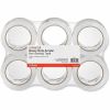 Universal Heavy-Duty Acrylic Box Sealing Tape, 3" Core, 1.88" x 54.6 yds, Clear, 6/Pack 1