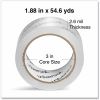 Universal Moving and Storage Packing Tape, 3" Core, 1.88" x 54.6 yd, Clear, 6/Pack 3