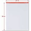 Universal Easel Pads/Flip Charts, Unruled, 27 x 34, White, 50 Sheets, 2/Carton 6