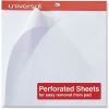 Universal Easel Pads/Flip Charts, Unruled, 27 x 34, White, 50 Sheets, 2/Carton 8