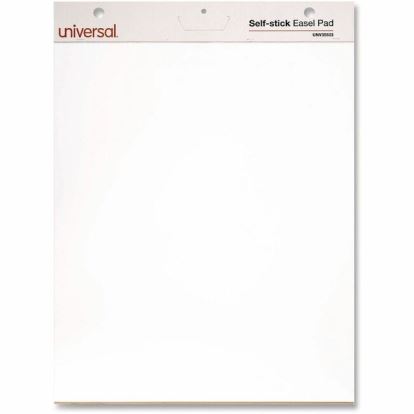 Universal Self-Stick Easel Pad, Unruled, 25 x 30, White, 30 Sheets, 2/Carton 1