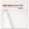 Universal Self-Stick Easel Pad, Unruled, 25 x 30, White, 30 Sheets, 2/Carton 3