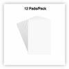 Universal Scratch Pads, Unruled, 4 x 6, White, 100 Sheets, 12/Pack 4