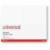 Universal Scratch Pads, Unruled, 5 x 8, White, 100 Sheets, 12/Pack 3