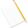 Universal Scratch Pads, Unruled, 5 x 8, White, 100 Sheets, 12/Pack 8