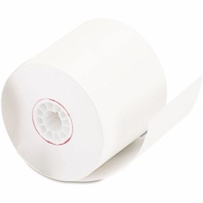 Universal Impact and Inkjet Print Bond Paper Rolls, 0.5" Core, 2.25" x 128 ft, White 1