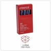 Universal Gel Pen, Stick, Medium 0.7 mm, Blue Ink, Silver/Blue Barrel, Dozen 5