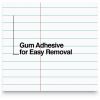 Universal Glue Top Pads, Narrow Rule, 50 White 8.5 x 11 Sheets, Dozen 4