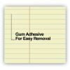 Universal Glue Top Pads, Narrow Rule, 50 Canary-Yellow 8.5 x 11 Sheets, Dozen 4