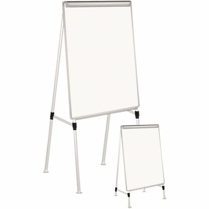 Universal Dry Erase Board with A-Frame Easel, 29" x 41" , White Surface 1