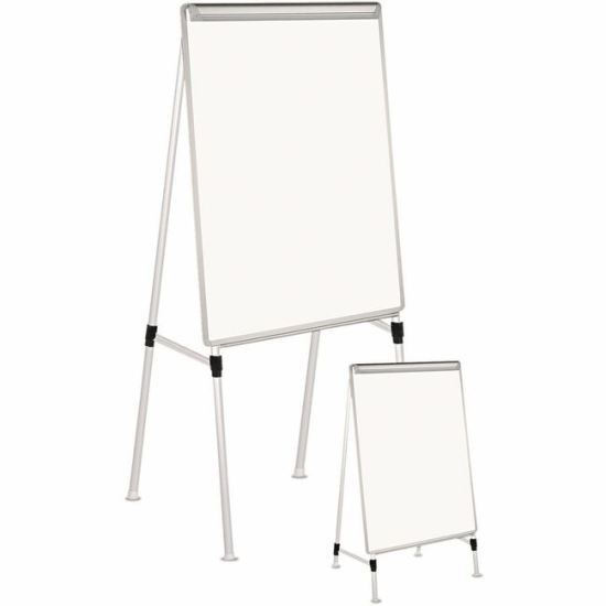 Universal Dry Erase Board with A-Frame Easel, 29" x 41" , White Surface 1