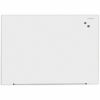 Universal Frameless Magnetic Glass Marker Board, 48" x 36" , White Surface 1