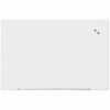 Universal Frameless Magnetic Glass Marker Board, 72" x 48" , White Surface 1
