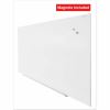 Universal Frameless Magnetic Glass Marker Board, 72" x 48" , White Surface 4