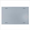 Universal Frameless Magnetic Glass Marker Board, 72" x 48" , White Surface 8