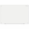 Universal Frameless Glass Marker Board, 36" x 24" , White Surface 1