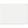 Universal Frameless Glass Marker Board, 48" x 36" , White Surface 1