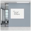 Universal Frameless Glass Marker Board, 48" x 36" , White Surface 6