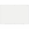 Universal Frameless Glass Marker Board, 72" x 48" , White Surface 1