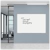 Universal Frameless Glass Marker Board, 72" x 48" , White Surface 6