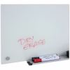 Universal Frameless Glass Marker Board, 72" x 48" , White Surface 7