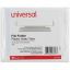 Universal Index Tab 1