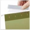 Universal Hanging File Folder Plastic Index Tabs, 1/3-Cut, Clear, 3.7" Wide, 50/Pack 2