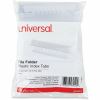 Universal Hanging File Folder Plastic Index Tabs, 1/3-Cut, Clear, 3.7" Wide, 50/Pack 4
