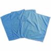 Universal Microfiber Cleaning Cloth, 12 x 12, Blue, 3/Pack 3